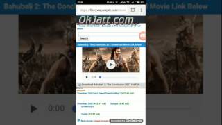 100%  -  HOW TO DOWNLOAD BAHUBALI MOVIE FREE WITH HD PRINT IN HINDI .. screenshot 4