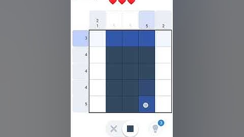 nonogram level 1 answer