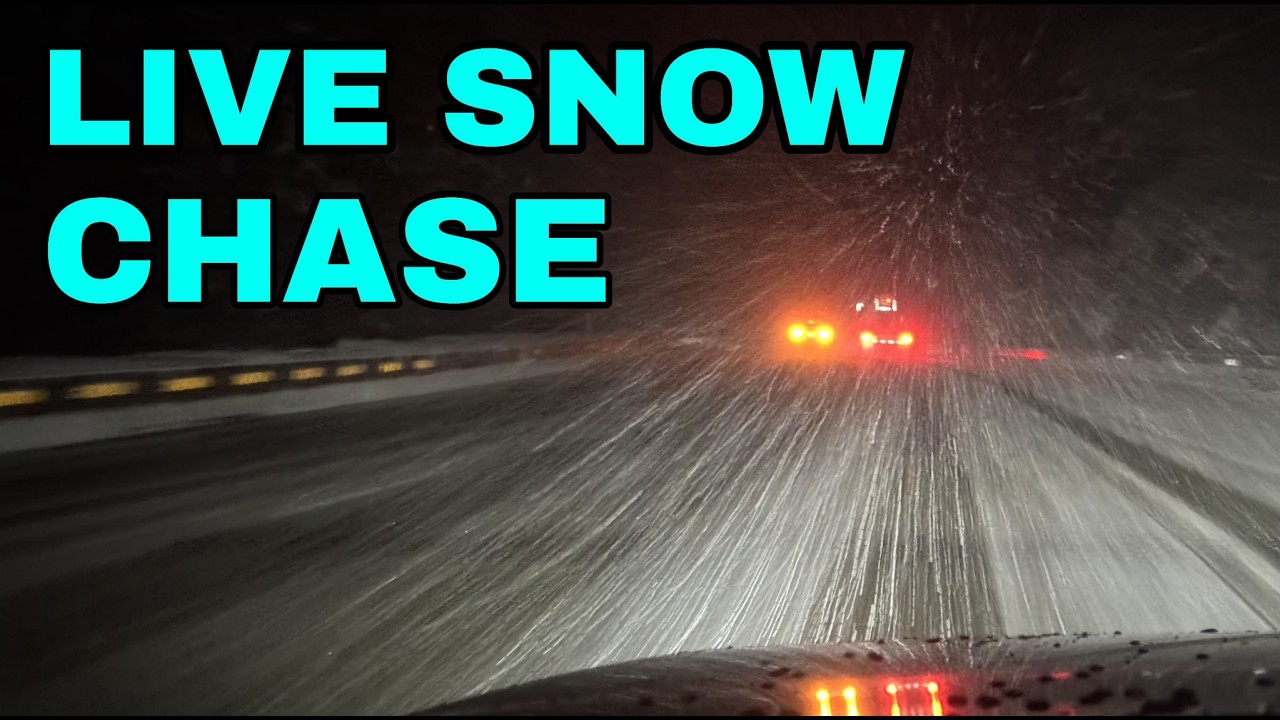 LIVE Snow Chase - Snoqualmie Pass, WA 03-10-26