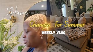 Weekly Vlog- Changing some decor out for summer | Light household chores | Enjoying a calm soft life screenshot 3