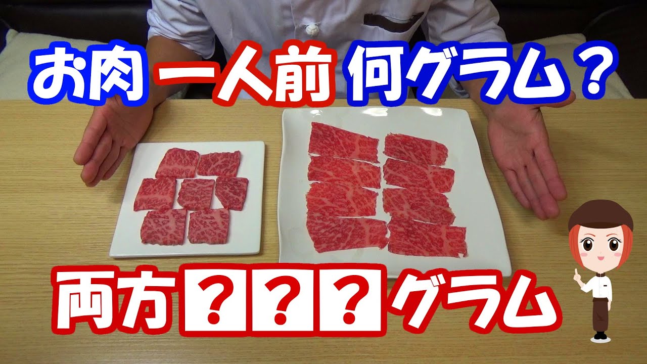 お肉 一人前 何グラム お肉ってどのくらいの量を買ったらいいの 牛肉通販 肉のモリタ屋