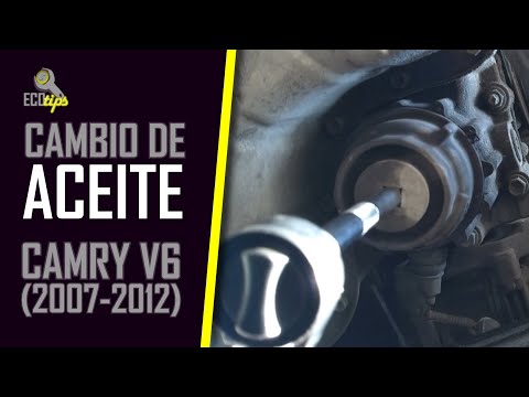Как изменить масло автомобиля (Camry V6 2007)