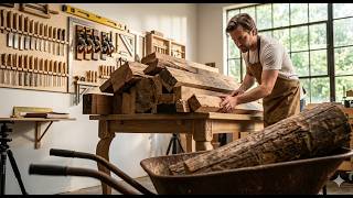 65-Year-Old Carpenter's Scrap Wood Idea That Amazed The World!