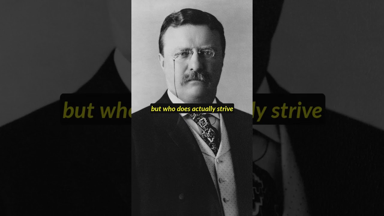 "The Man in the Arena" Quote by Theodore Roosevelt - Narrated by Joshua Graham