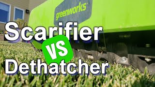 Are Electric Dethatchers and Scarifiers The Same Thing