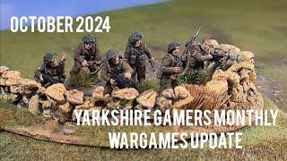 Yarkshire Gamers Monthly Wargames Update - October 2024