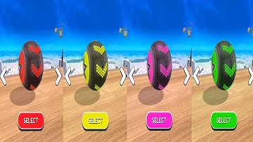 Going Balls New Update : Colors Reaction 4x Super Ball Run Gameplay iOS,Android Walkthrough