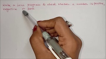 check whether a number is positive, negative or zero in java. if else program in java. java programs
