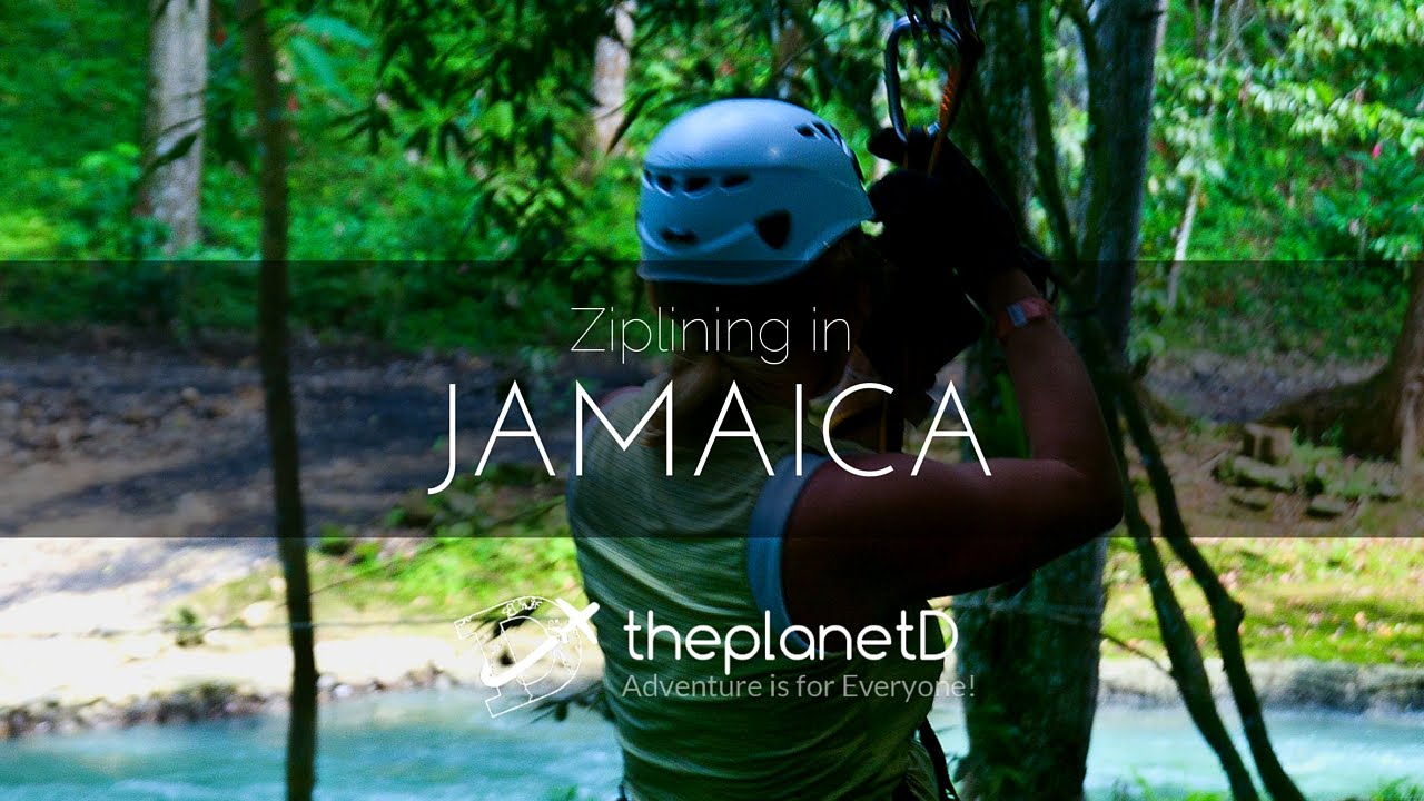 Zip Line in Jamaica YouTube