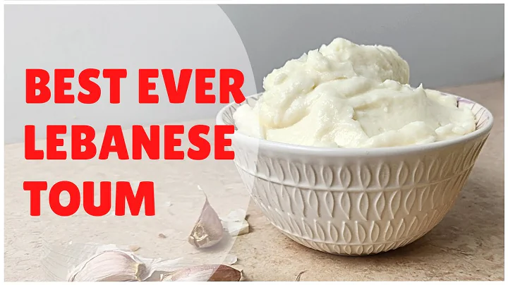 Irresistible Lebanese Garlic Sauce Toum: Vegan & Made with a Food Processor