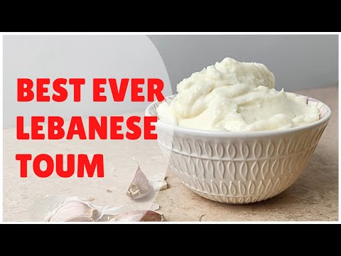 Irresistible Lebanese Garlic Sauce Toum: Vegan & Made with a Food Processor