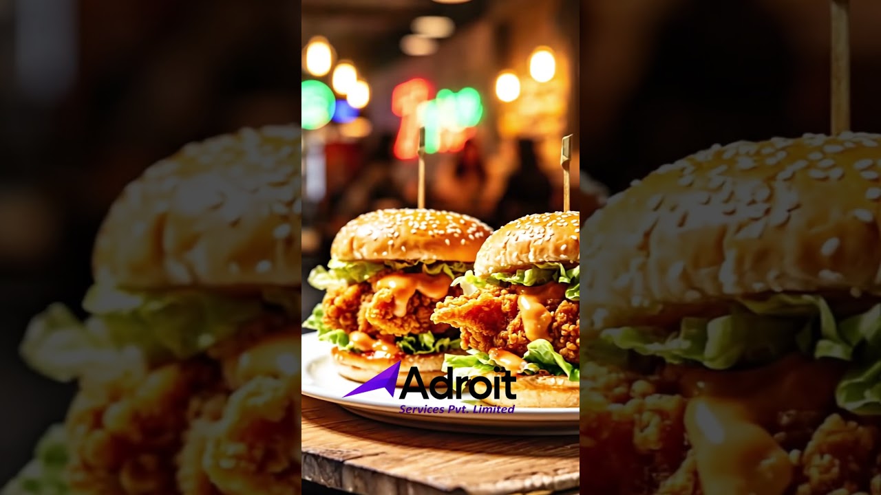 AI-Generated Restaurant Ad  | Fast Food Advertisement 🍔