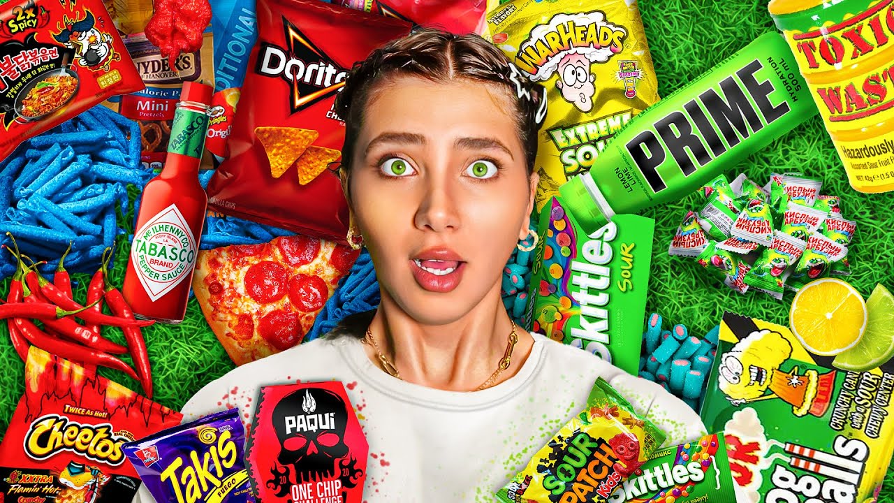 تحدي الحار🥵ضد الحامض 😱