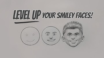 Smiley Face Level Up! | Easy Drawing Tutorial for Beginners
