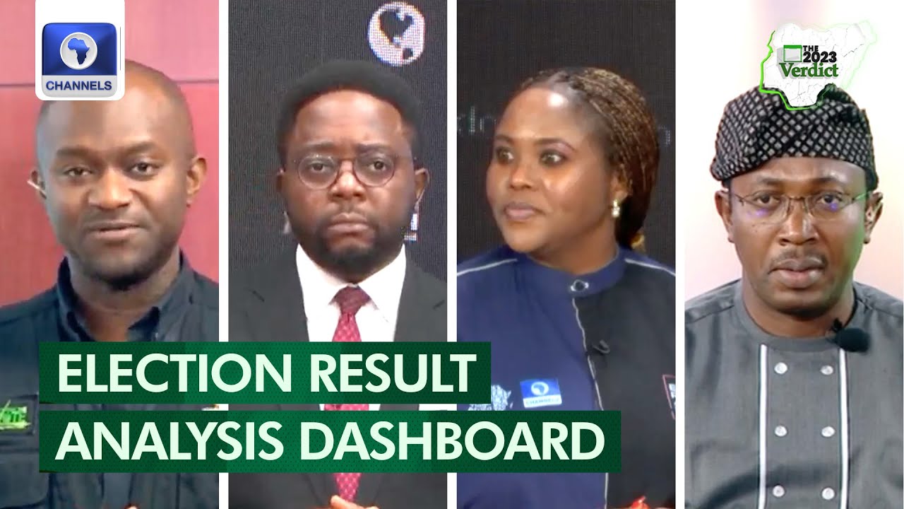 Election Result Analysis Dashboard Analyzing Voter Turnout And