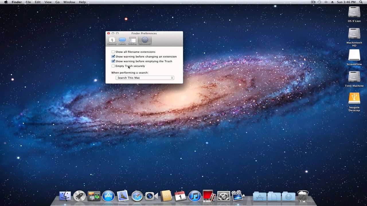 Move icons on mac desktop