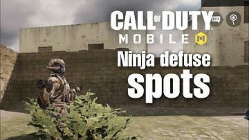 Ninja defuse Spots #1 / Ninja defuse / OP spots / Invisible Ninja