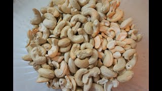 Roasted Salted Cashew - Healthy Diwali Recipe | भुना नमकीन काजू - healthy दिवाली स्पेशल रेसिपी