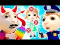 Keep Away from Stranger | Kids Song ( English ) + More Nursery Rhymes | Dolly and Friends 3D