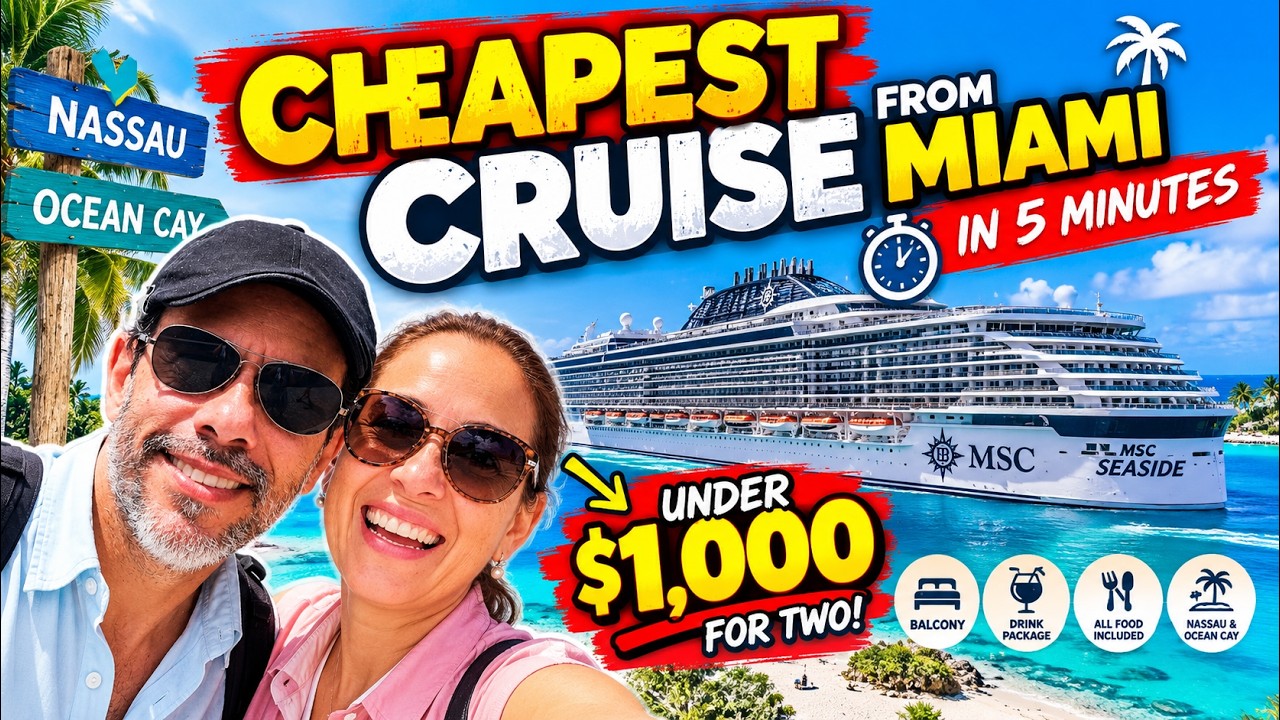 Is This Cheap Miami Cruise Actually Worth It? / MSC Seaside
