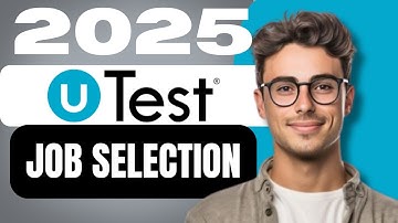 What Kind of Jobs Can You Find on Utest?..  NEW 2025 SELECTION