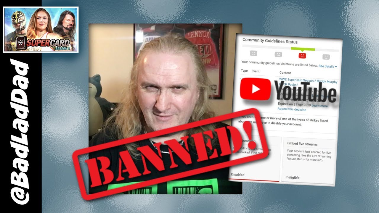 Banned from YouTube... by mistake! WWE SuperCard S5 Ep20