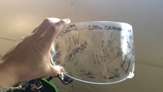 Signed Visor giveaway from, DoitwithDan, Cw2,Yummir6, Walterrific!!!And many more..