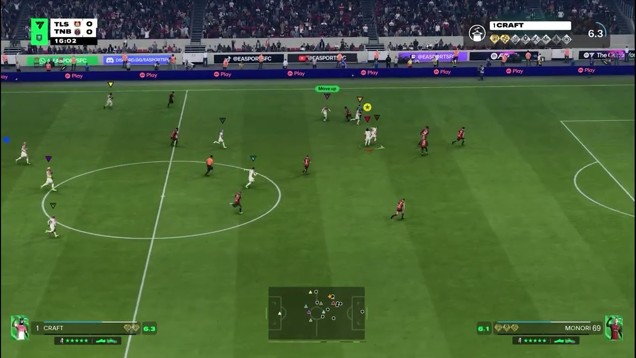 Good passing play’s from the team to get a goal