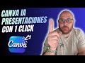 Crea Presentaciones Profesionales en SEGUNDOS con Canva IA 🤯