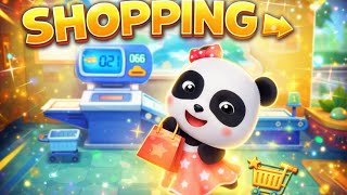 Cute Panda Shopping for His Home 🐼🛒|Baby Panda Adventure | Kids Cartoon Game Ep 10! screenshot 1