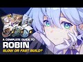 The strong potential of fast robin  robin early access character guide