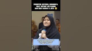 Hafalannya buat ustadz Adi kagum dan diberi hadiah 5 juta, pengajian ustadz Adi Hidayat.