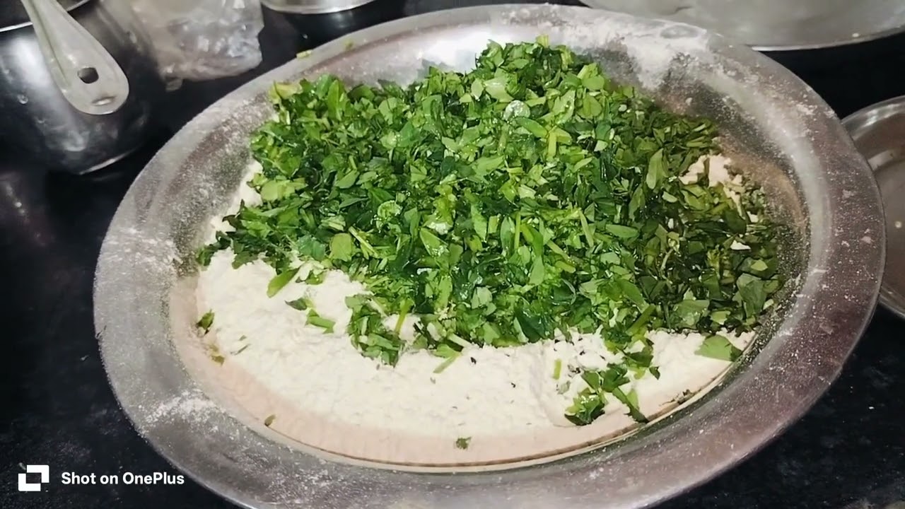 Methi ka paratha 