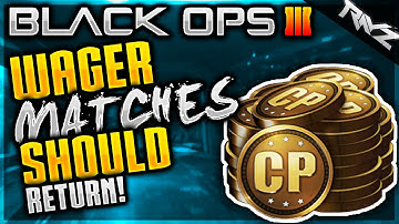 BLACK OPS 3 - WAGER MATCHES & CRYPTOKEY BETTING! PLEASE BRING WAGER MATCHES BACK TREYARCH! (BO3)