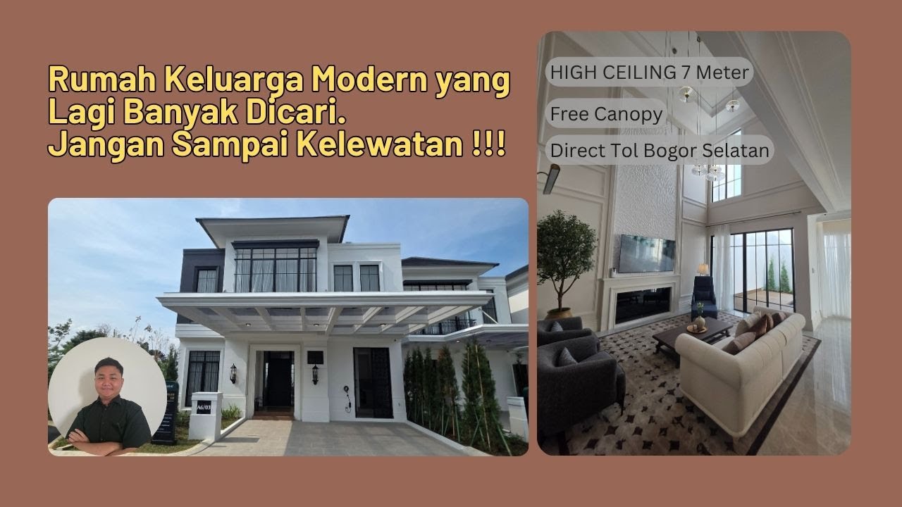 Rumah yang Lagi Banyak Dicari di Kota Bogor Aksesnya Direct Tol Jagorawi | Review Rumah Baru