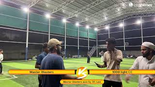 1000 Light CC vs Master Blasters | EPIC BLASTER AND VATHIMANAI CRICKET CLUB PRESENTS BIGGEST TURF CR