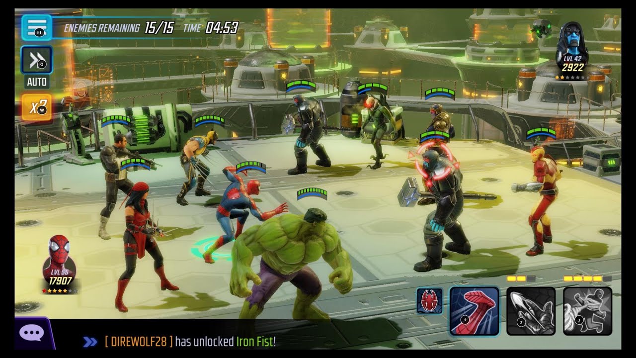 Marvel Strike Force Alliance Raids S.T.R.I.K.E. Raid Beta I (Level