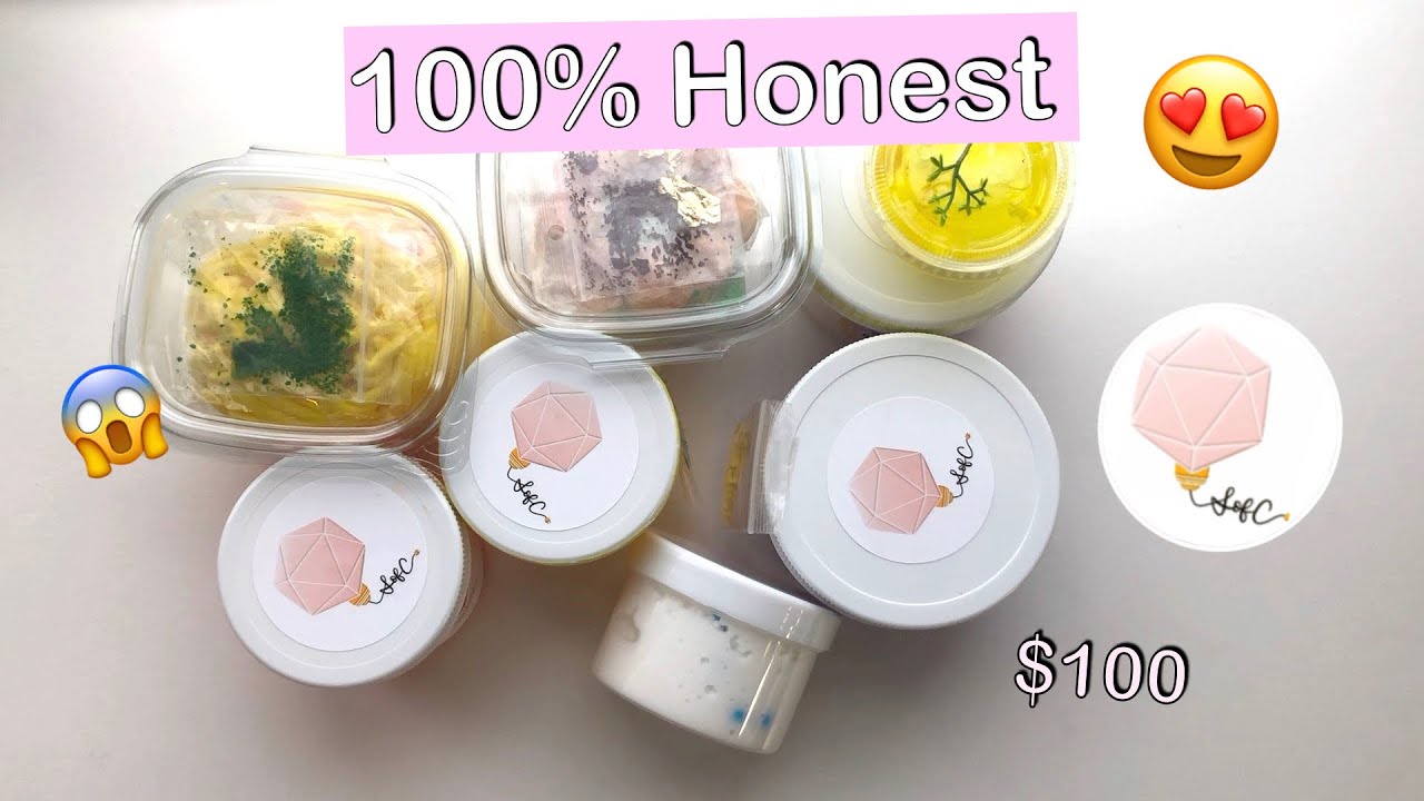 100% HONEST SidesOfCreativity Slime Shop Review!! new favourite shop!?!