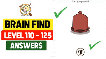 Brain Find:: Brain Find Level 110 to 125 Walkthrough