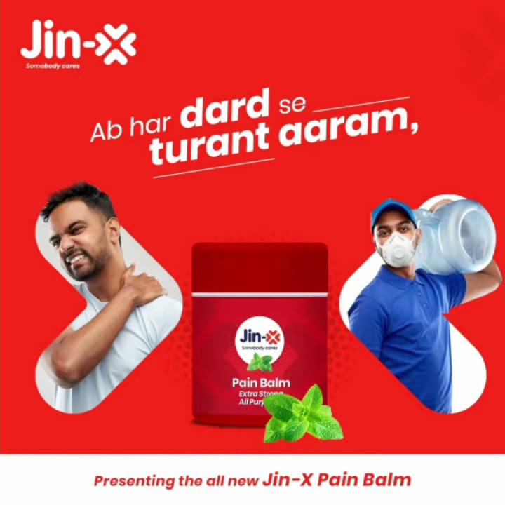 JIN-X Extra Strong Red Pain Balm