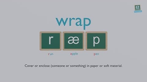 How to pronounce wrap ?