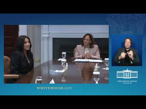 Vice President Harris Hosts a Roundtable Conversation as Part of Second Chance Month