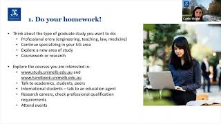 Graduate Study Series: How to apply information session