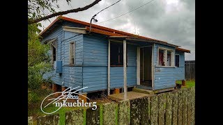 Abandoned Timbermill house. Strong male presence