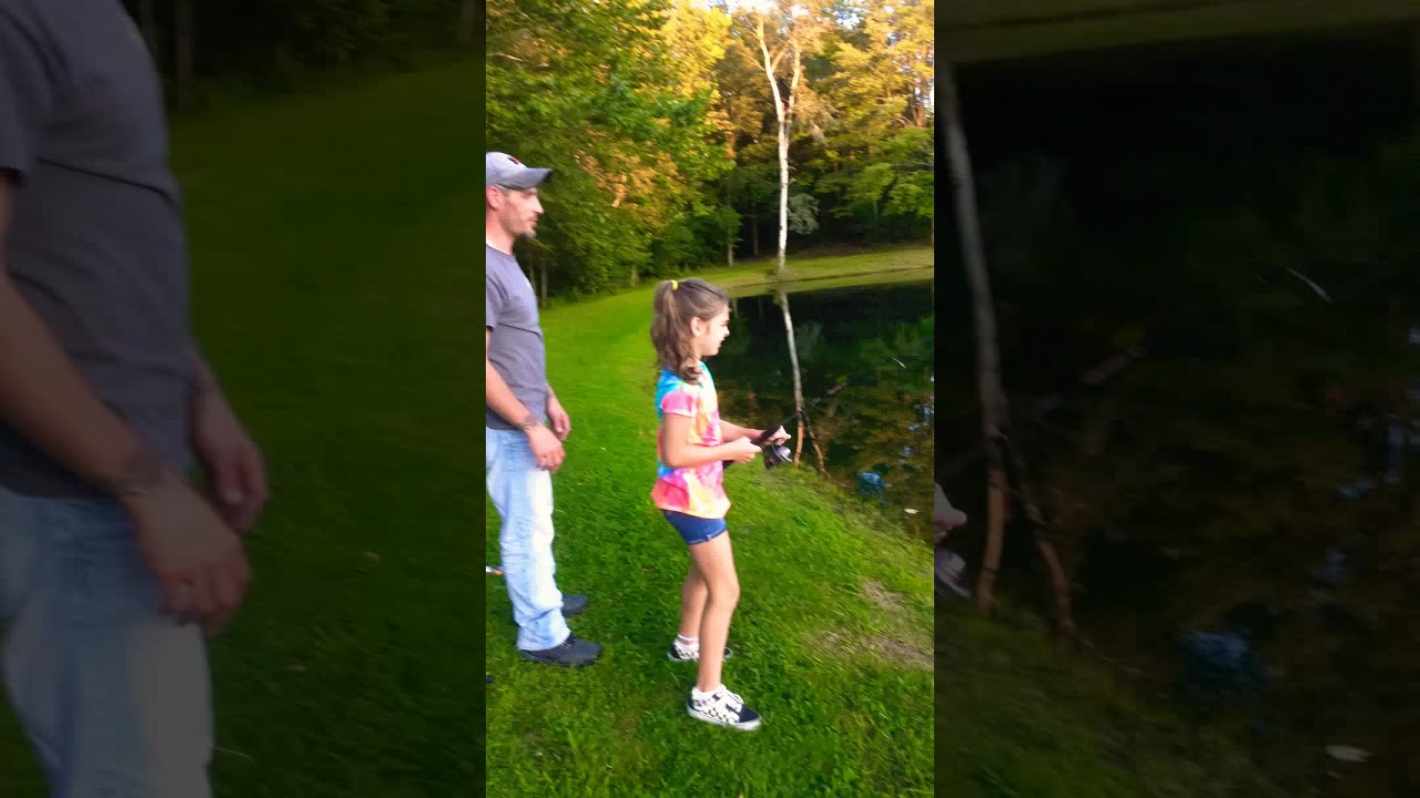 Catching catfish with my girls YouTube