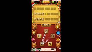 How to cross word connect game level 141 | #Shorts | search all latest game level | Fast game tricks screenshot 5