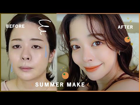 【雑談GRWM】最近 失恋しまして。25歳のリアルな対人関係に疲れ、凹んじゃう日もある。｜夏の毎日メイク🍊