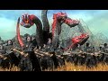 Dark Elves Vs Lizardmen | 10,000 Unit Cinematic Battle | Total War Warhammer 2