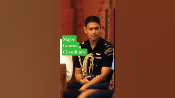 Major Gaurav Chaudhary (requested video) #army #parasf  #viral #shorts #commando