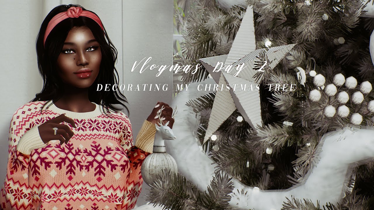 Vlogmas Day 2 | Decorating My Christmas Tree🎄 | Second Life - YouTube